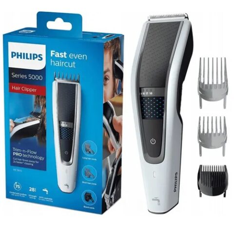 Máquina De Cortar Cebelo E Barba Philips Hc5610/15 Com 28 Ajustes