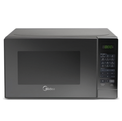 Microondas Midea 20L Prata Porta Espelhada Minuto Fácil