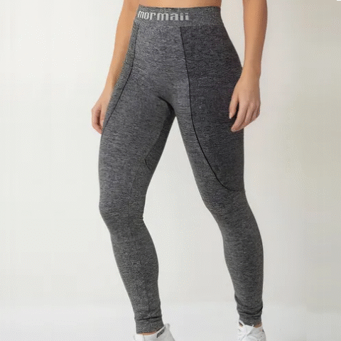 Mormaii Calça Legging Feminina Esportiva Fitness
