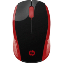 Mouse Sem Fio HP 200 G3K Vermelho
