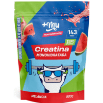 +Mu Creatina Monohidratada 100% Pura 500g Melancia