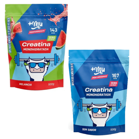 +Mu Creatina Monohidratada 100% Pura 500g