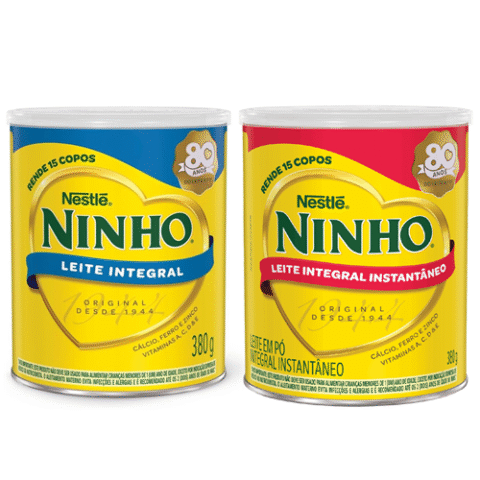 Ninho Leite em Pó Integral 380g