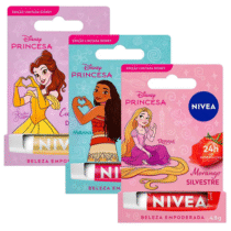 Nivea Hidratante Labial Edição Limitada Disney Princesas