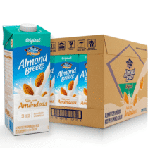 Pack 12 Unidades Amendoa Almond Breeze Original 1L