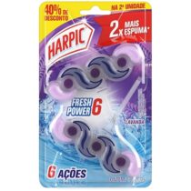 Pack 2 Unidades Harpic Bloco Sanitário Fresh Power 6 Lavanda