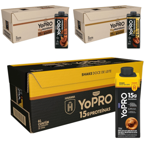 Pack 24 Unidades YoPRO 15g Proteínas 250ml (3 Sabores)