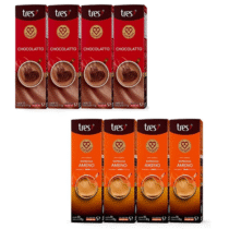 Pack 4 Caixas Cápsula Café 3 Corações 40 Unidades Ameno ou Chocolatto