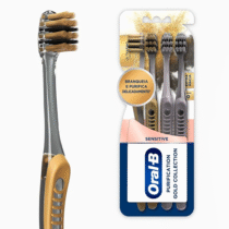 Pack 4 unidades Escova Dental Oral-B Purification Gold Collection