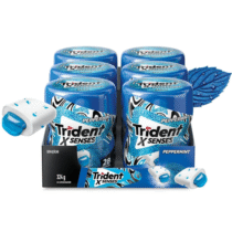 Pack 6 Garrafas Chiclete Peppermint Sem Açúcar 54g