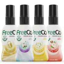 Pack com 4 unidades Freecô Bloqueador De Odores Sanitários – Novas Fragrâncias