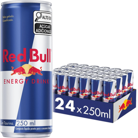 Pack de 24 Latas Red Bull Bebida Energética 250ml