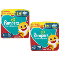 Pampers Fralda Supersequinha G/XG