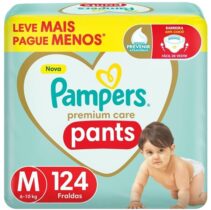 Pampers Premium Care Pants M 124 Unidades