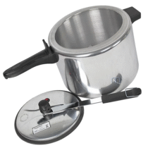 Panela De Pressão 7L Polida Alusol