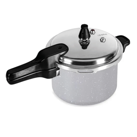 Panela de Pressão Ceramic Life Super com Fundo de Indução 4,2L Brinox Cinza