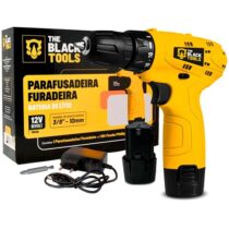 Parafusadeira Furadeira The Black Tools TB12A 3/8 a Bateria