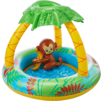 Piscina Inflável Com Cobertura 40L Mimo Style
