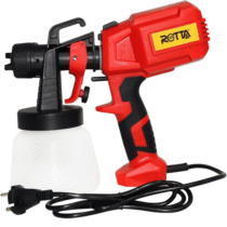 Pistola De Pintura Pulverizadora Protatil 1L com Bico de Tripla Ação Rotta 220V