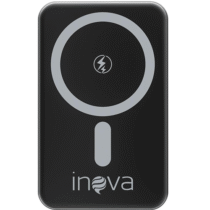 Power Bank Carregador Sem Fio Portátil Magnético 5000mAh Carregamento por inducǎo Inava