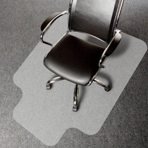 Protetor de Piso Flexí­vel Transparente 85cm x 120cm Etna