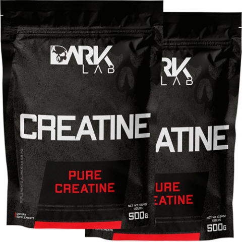 Dark Lab 2 Unidades Creatina Pura Refil Monohidratada 500g