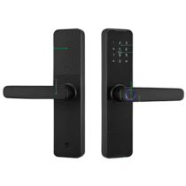 Fechadura Digital Biométrica Wifi Tuya Smart Life Touch Preto