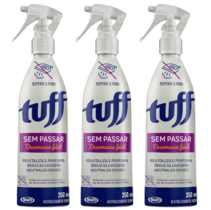 Kit 3 Unidades Tuff Sem Passar Desamassa Fácil 350ml