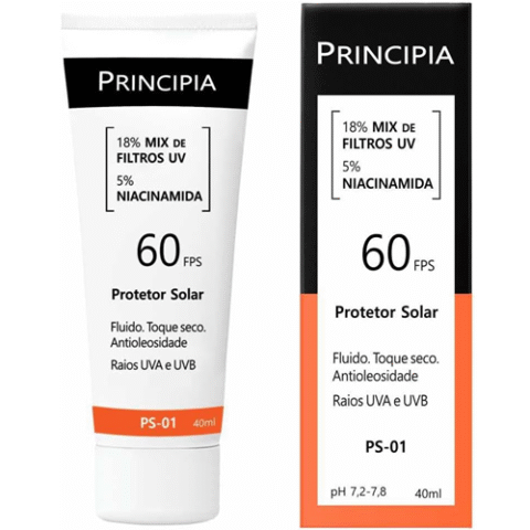 Protetor Solar Principia Skincare PS-01 FPS 60 40ml