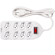 Filtro de Linha com 8 Tomadas EPE 1008+ Branco Intelbras