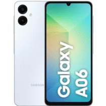 Smartphone Samsung Galaxy A06 4G 128GB 4GB RAM Tela 6,7″ Dual Chip – Branco