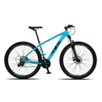 Bicicleta Aro 29 Gts Dexter 24 Marchas Freio A Disco Cor Azul Pantone