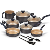 Conjunto Panelas Antiaderente 10 Peças Teflon