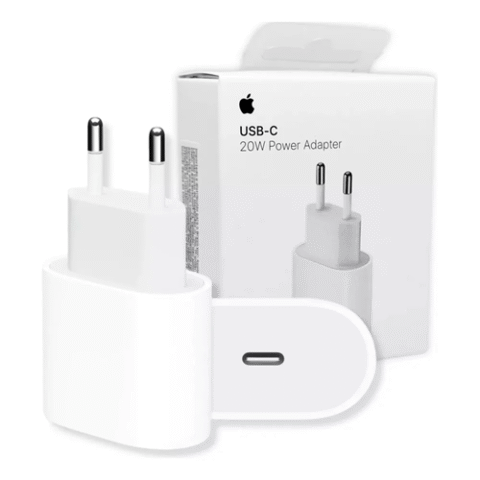 Carregador USB-C de 20W Apple Branco Original
