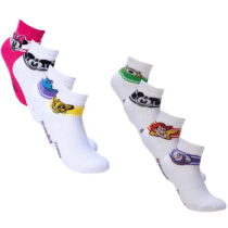 Kit 4 Pares De Meias Infantil Disney Algodão Trifil