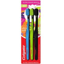 Escova de Dente Colgate Ultra Soft 3 unidades
