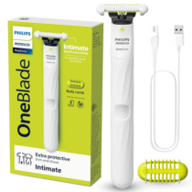 Aparador E Raspador Oneblade Intimate Qp1924/10 Philips Branco