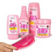 Kit Desmaia Cabelo Forever Liss Ganhe Escova Para Pentear