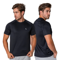 Kit 2 Camisetas Básica Lupo Masculina Fitness Dry Sport