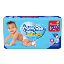 Fralda Calça Mamy Poko Superproteção Jumbo M 34 Unidades