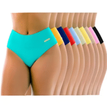 Kit Com 10 Lindas Calcinha Cós Alto Magic