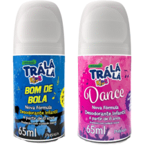Desodorante Roll-On Infantil Trá Lá Lá Kids 65ml