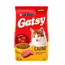 Ração GATSY Gatos Adultos Carne 10,1kg
