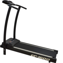 Poli Sports Esteira Eletronica EP1600 1.6hp Preta Bivolt