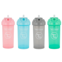 Copo com Canudo Twistshake Straw Cup 360ml