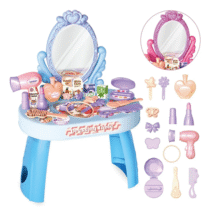 Penteadeira Infantil c/ Acessórios Princesa Maquiagem