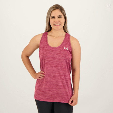 Regata de Treino Feminina Under Armour Tech Tank Twist – Tam. P