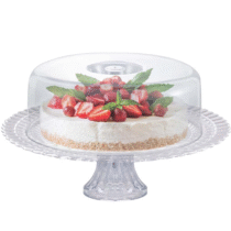 Ruvolo Boleira Gourmet de Vidro Com Tampa Acrilica