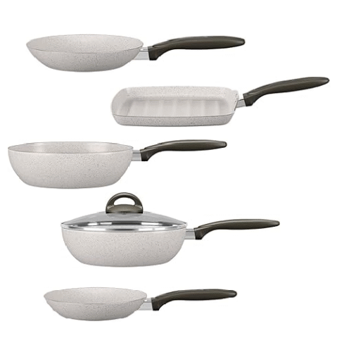 Seleção Frigideiras Brinox Ceramic Life Suprema Vanilla
