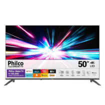 Smart TV 50” Philco Ultra HD Roku TV Dolby Audio
